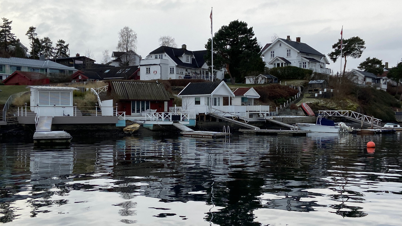 trandsone i Snarøykilen i Bærum.