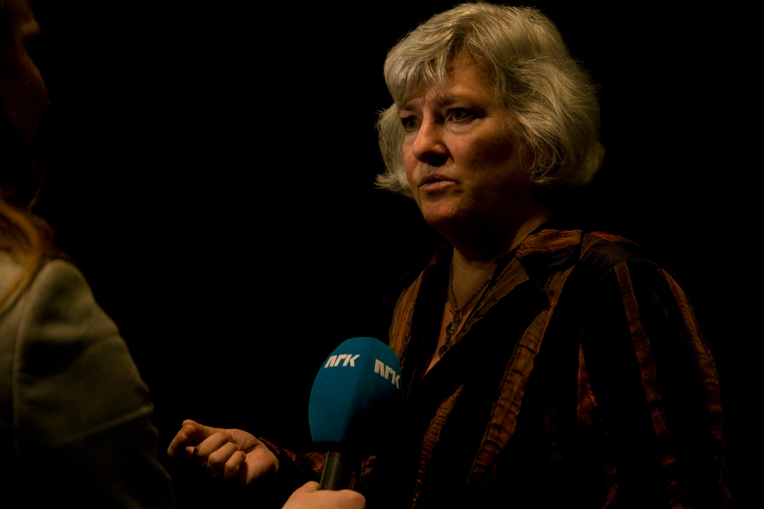 Nina Karin Monsen intervjues 2009